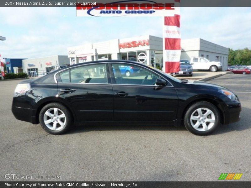 Super Black / Charcoal 2007 Nissan Altima 2.5 S