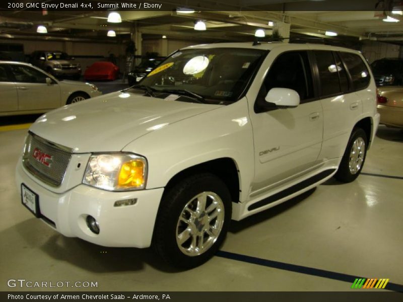 Summit White / Ebony 2008 GMC Envoy Denali 4x4