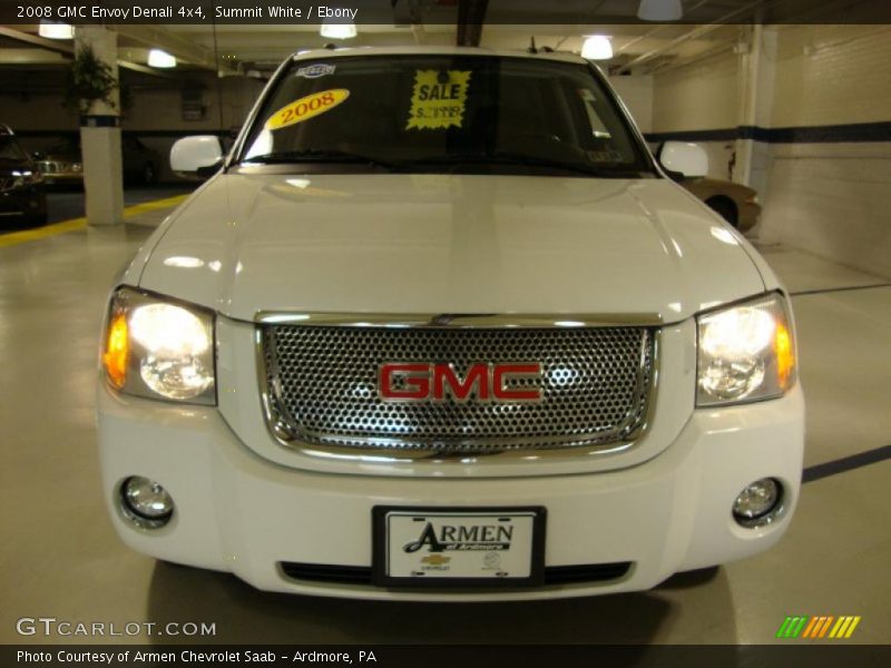 Summit White / Ebony 2008 GMC Envoy Denali 4x4