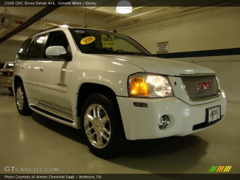 Summit White / Ebony 2008 GMC Envoy Denali 4x4