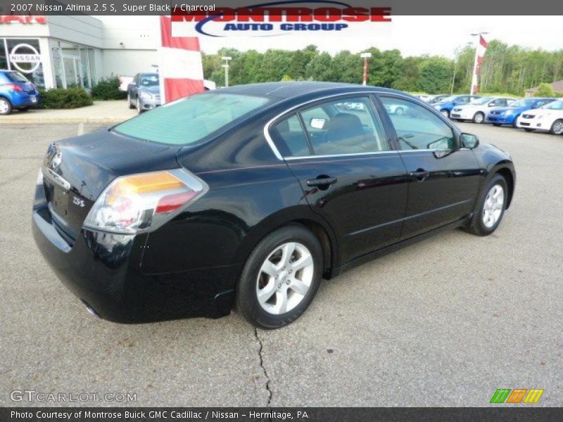 Super Black / Charcoal 2007 Nissan Altima 2.5 S