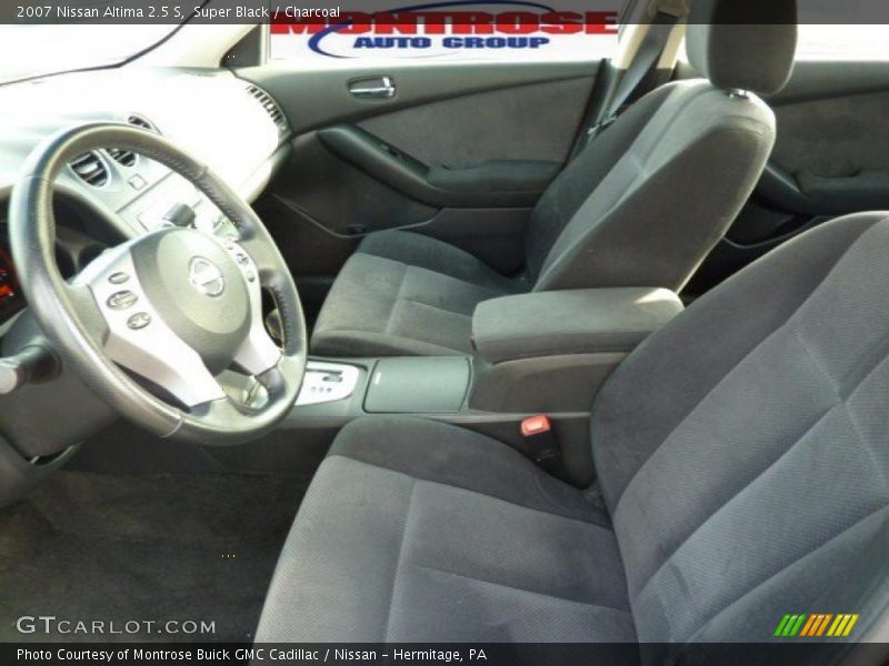 Super Black / Charcoal 2007 Nissan Altima 2.5 S