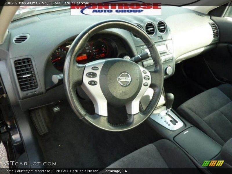 Super Black / Charcoal 2007 Nissan Altima 2.5 S