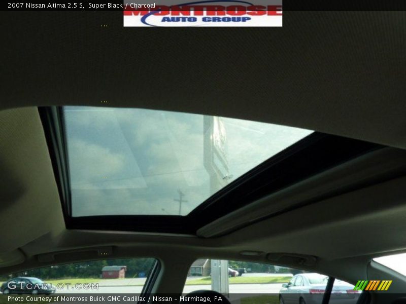 Super Black / Charcoal 2007 Nissan Altima 2.5 S