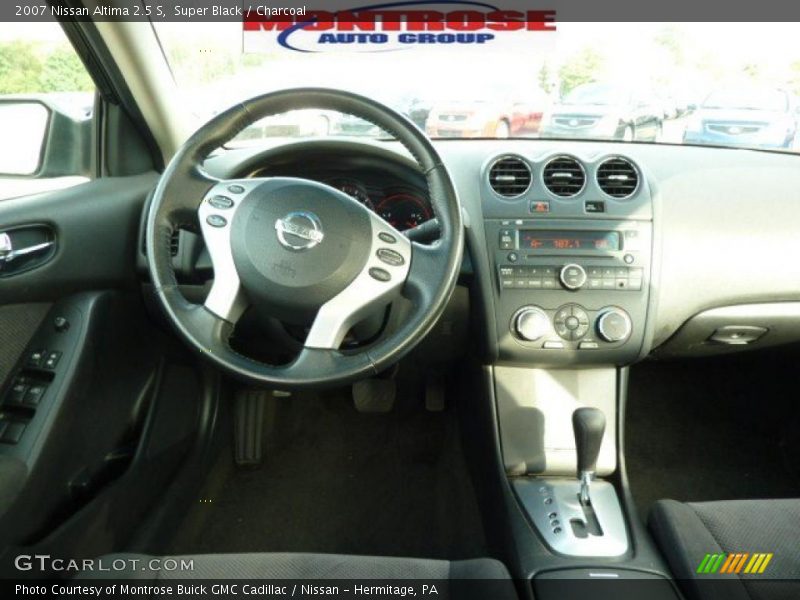 Super Black / Charcoal 2007 Nissan Altima 2.5 S
