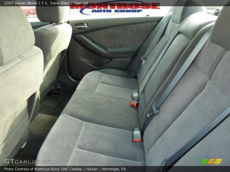 Super Black / Charcoal 2007 Nissan Altima 2.5 S