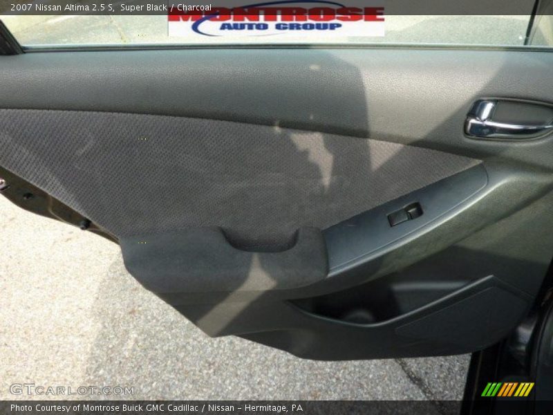 Super Black / Charcoal 2007 Nissan Altima 2.5 S