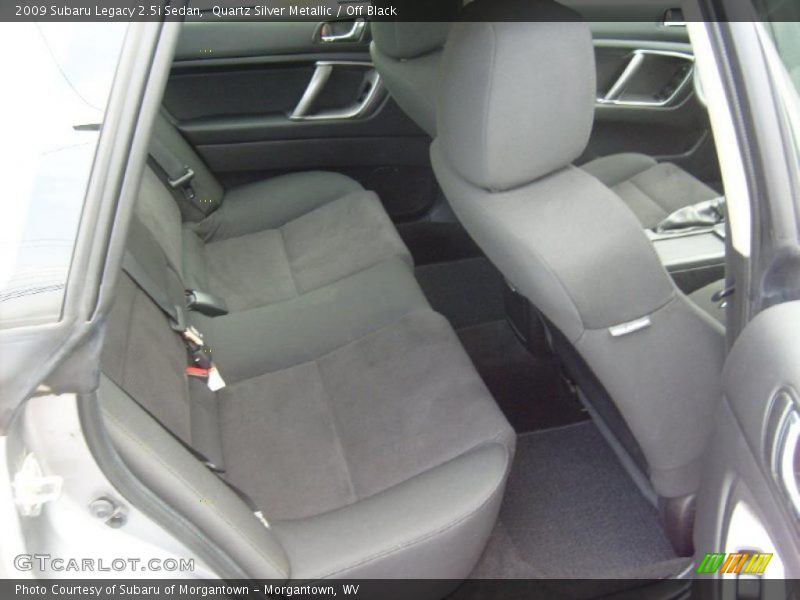 Quartz Silver Metallic / Off Black 2009 Subaru Legacy 2.5i Sedan