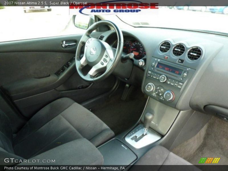 Super Black / Charcoal 2007 Nissan Altima 2.5 S