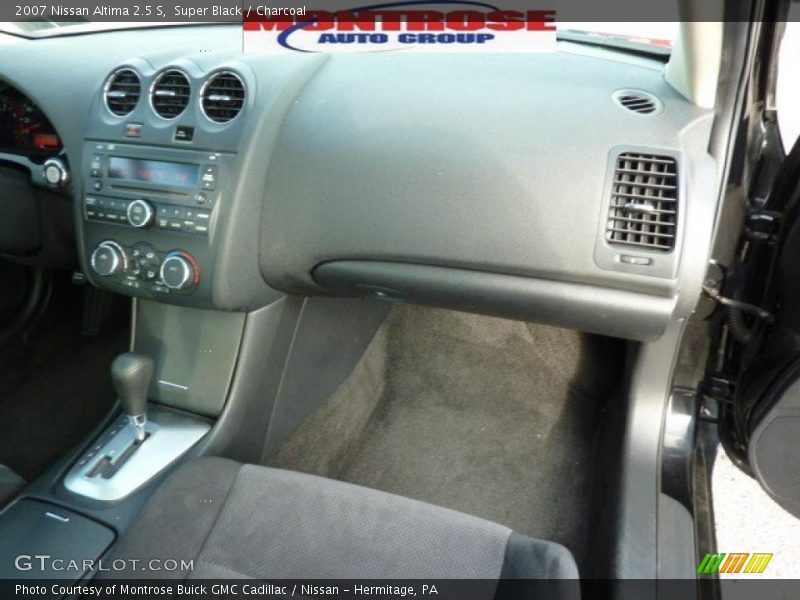 Super Black / Charcoal 2007 Nissan Altima 2.5 S