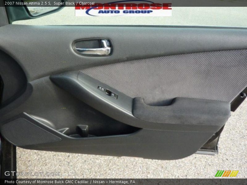 Super Black / Charcoal 2007 Nissan Altima 2.5 S