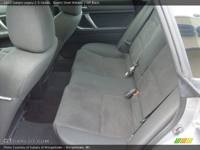 Quartz Silver Metallic / Off Black 2009 Subaru Legacy 2.5i Sedan