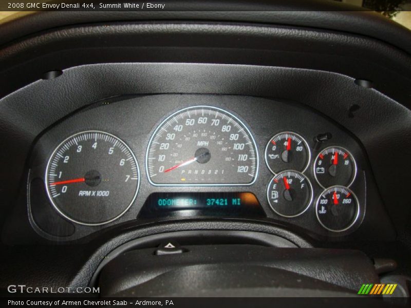 Summit White / Ebony 2008 GMC Envoy Denali 4x4