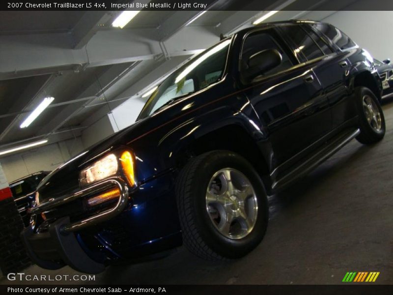 Imperial Blue Metallic / Light Gray 2007 Chevrolet TrailBlazer LS 4x4