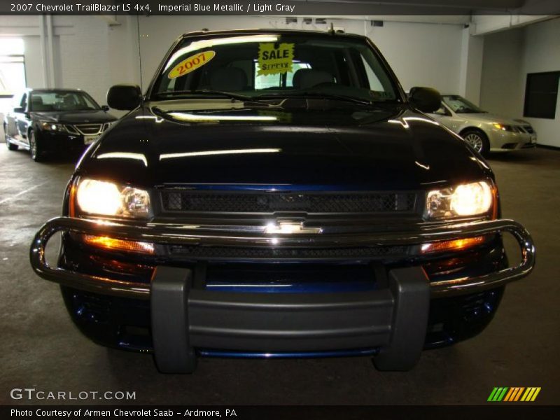 Imperial Blue Metallic / Light Gray 2007 Chevrolet TrailBlazer LS 4x4