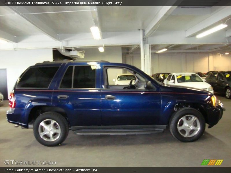 Imperial Blue Metallic / Light Gray 2007 Chevrolet TrailBlazer LS 4x4
