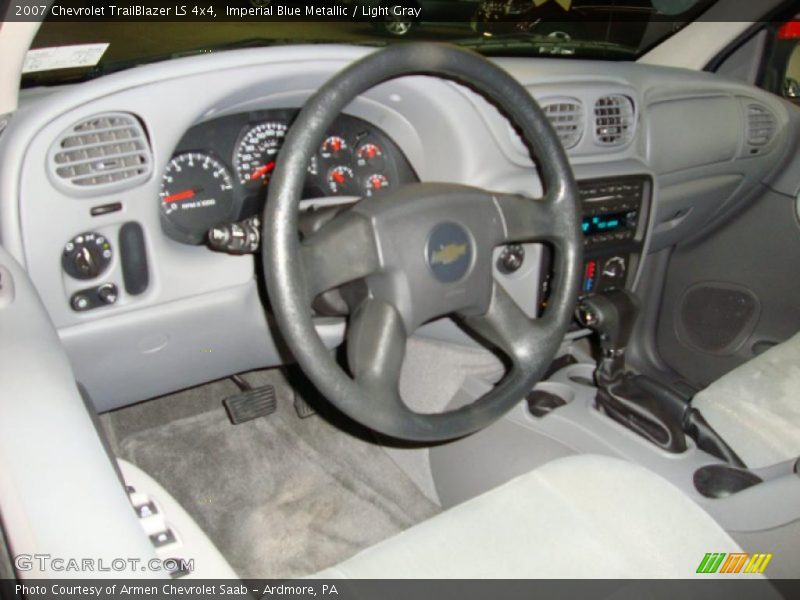 Imperial Blue Metallic / Light Gray 2007 Chevrolet TrailBlazer LS 4x4