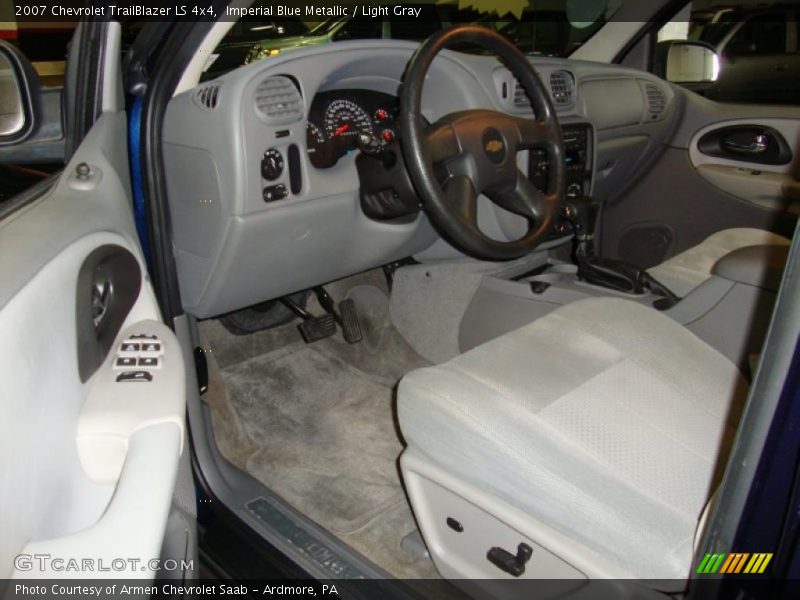 Imperial Blue Metallic / Light Gray 2007 Chevrolet TrailBlazer LS 4x4