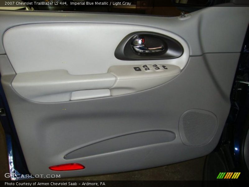Imperial Blue Metallic / Light Gray 2007 Chevrolet TrailBlazer LS 4x4