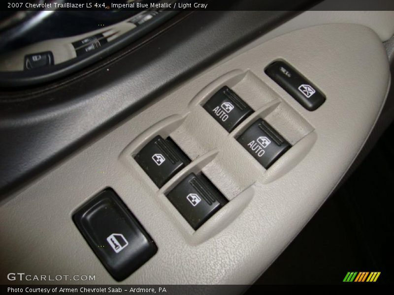 Imperial Blue Metallic / Light Gray 2007 Chevrolet TrailBlazer LS 4x4