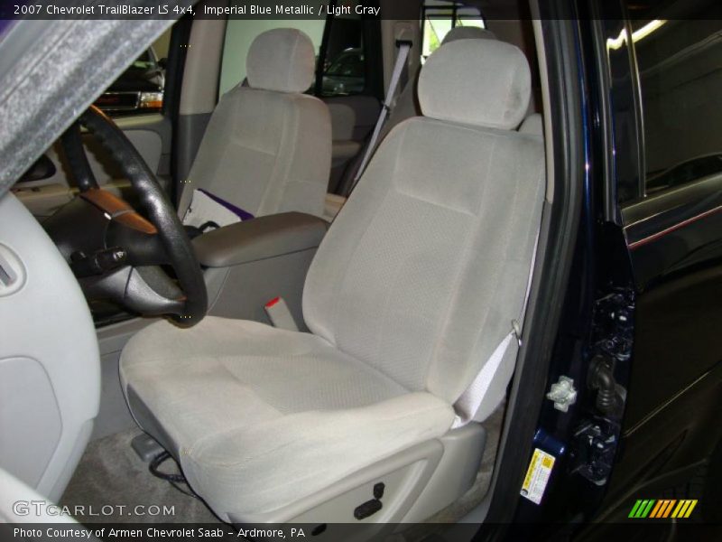 Imperial Blue Metallic / Light Gray 2007 Chevrolet TrailBlazer LS 4x4