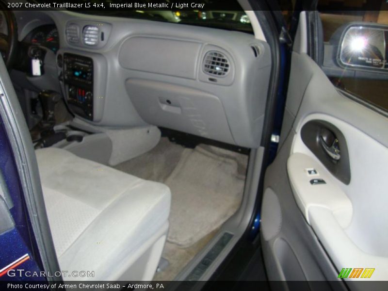 Imperial Blue Metallic / Light Gray 2007 Chevrolet TrailBlazer LS 4x4