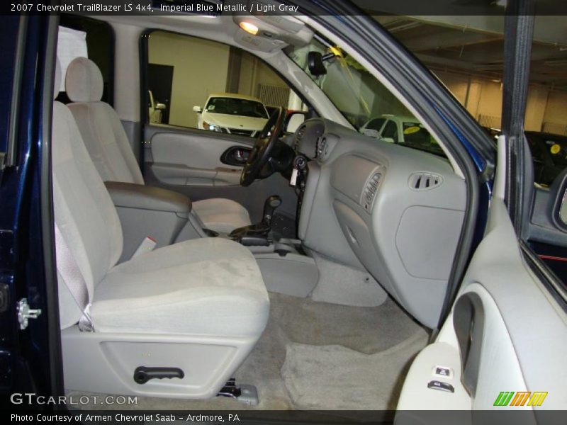 Imperial Blue Metallic / Light Gray 2007 Chevrolet TrailBlazer LS 4x4