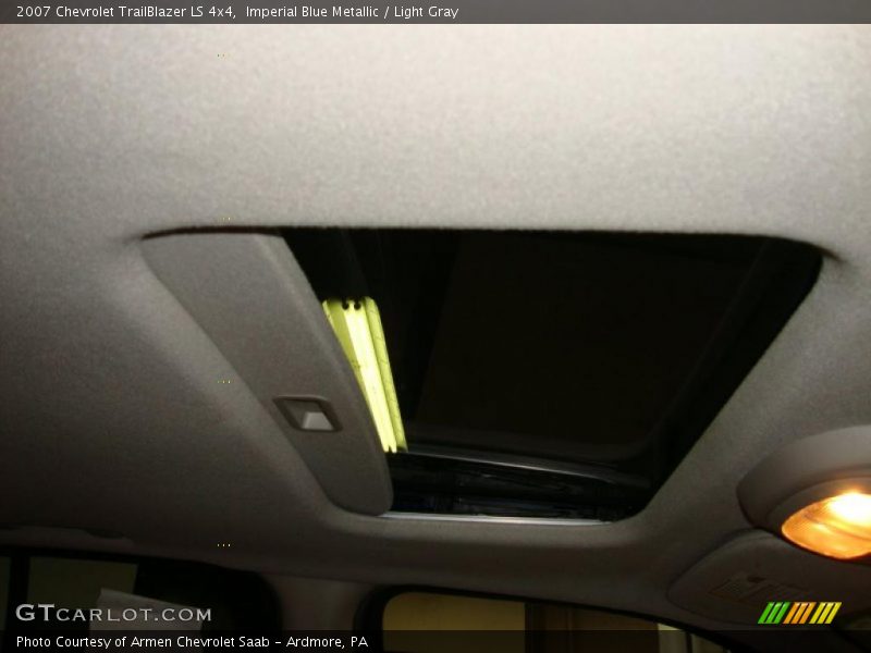 Imperial Blue Metallic / Light Gray 2007 Chevrolet TrailBlazer LS 4x4