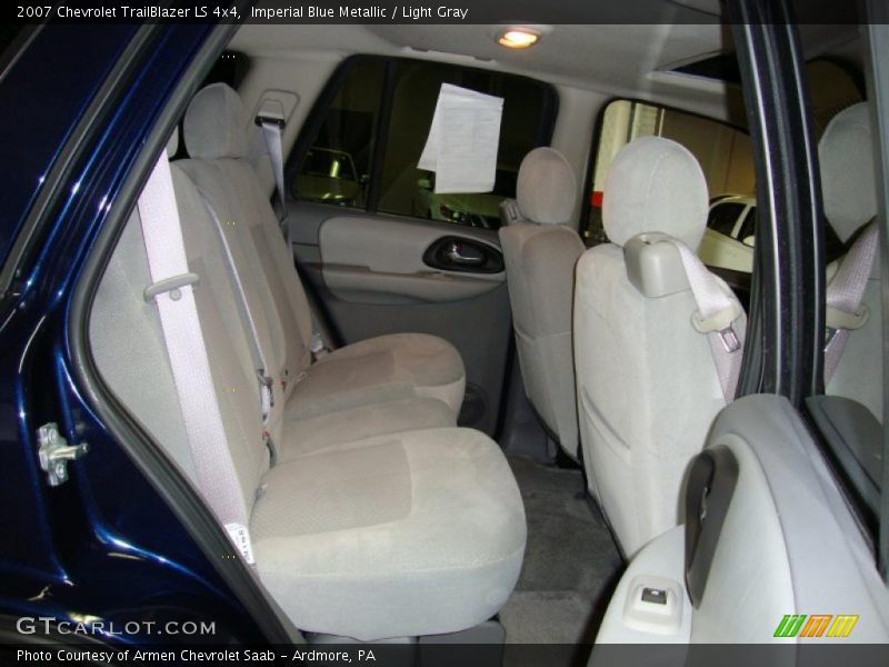Imperial Blue Metallic / Light Gray 2007 Chevrolet TrailBlazer LS 4x4