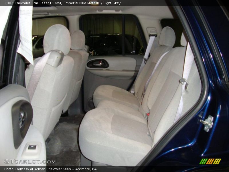 Imperial Blue Metallic / Light Gray 2007 Chevrolet TrailBlazer LS 4x4