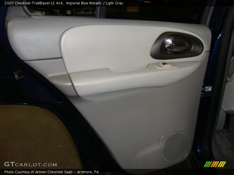 Imperial Blue Metallic / Light Gray 2007 Chevrolet TrailBlazer LS 4x4