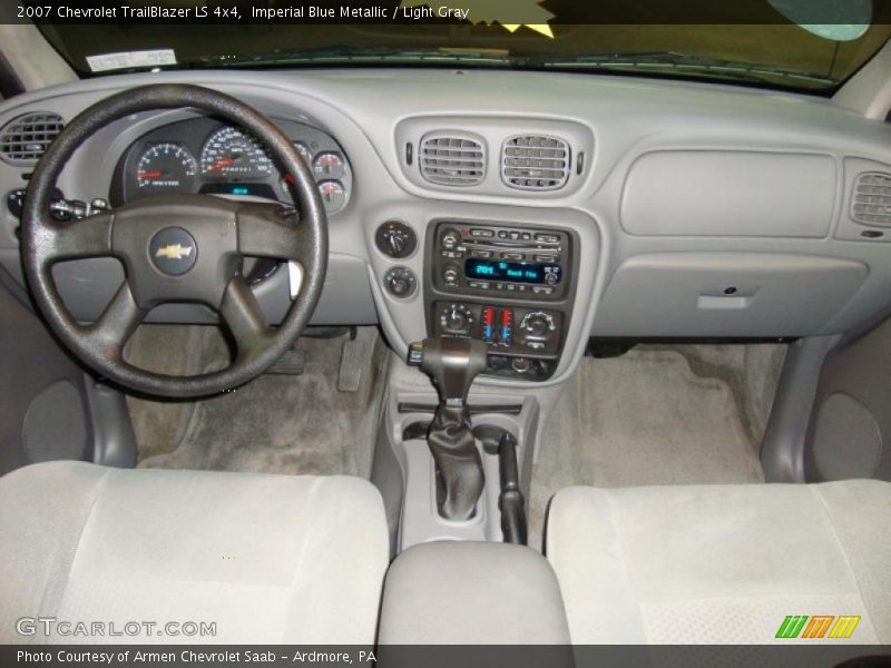 Imperial Blue Metallic / Light Gray 2007 Chevrolet TrailBlazer LS 4x4