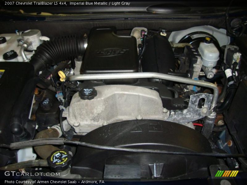 Imperial Blue Metallic / Light Gray 2007 Chevrolet TrailBlazer LS 4x4