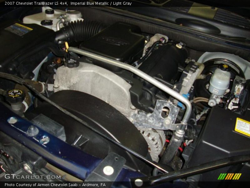 Imperial Blue Metallic / Light Gray 2007 Chevrolet TrailBlazer LS 4x4