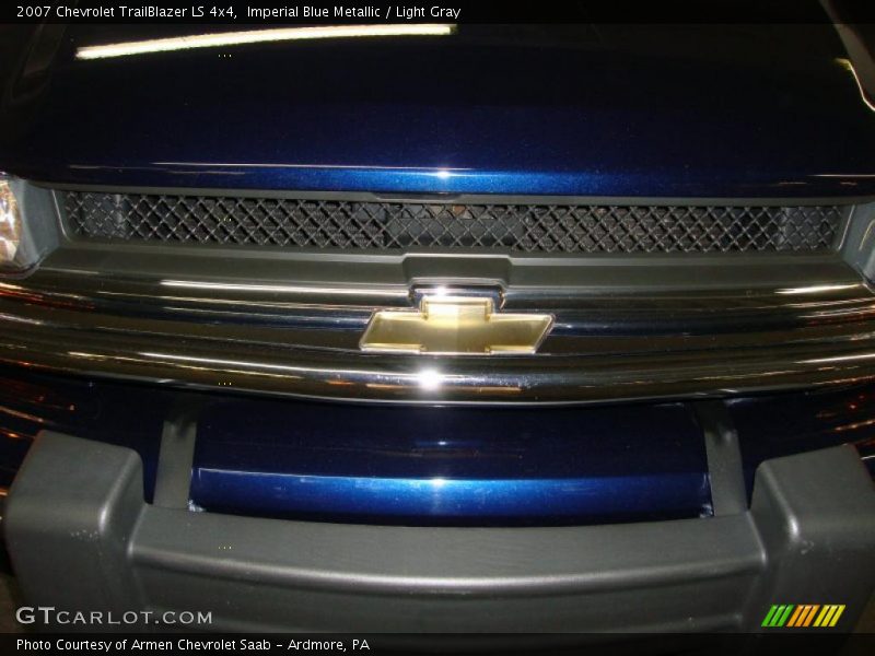 Imperial Blue Metallic / Light Gray 2007 Chevrolet TrailBlazer LS 4x4