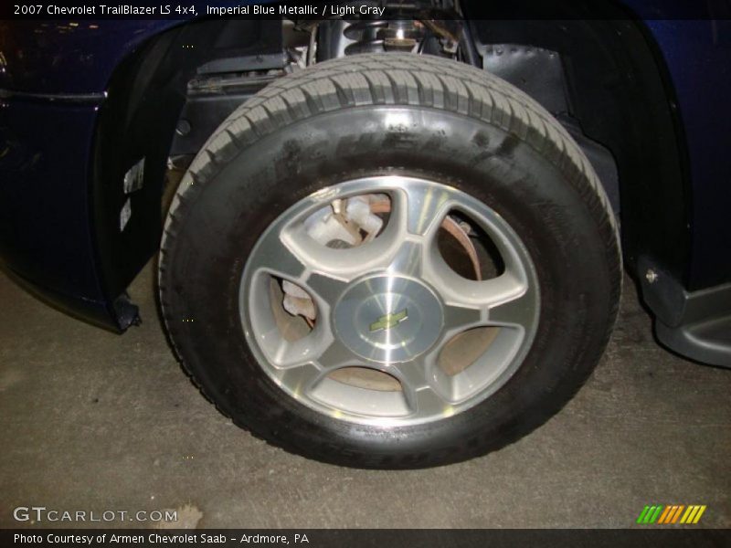 Imperial Blue Metallic / Light Gray 2007 Chevrolet TrailBlazer LS 4x4