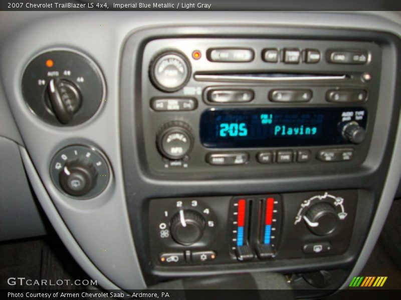 Imperial Blue Metallic / Light Gray 2007 Chevrolet TrailBlazer LS 4x4