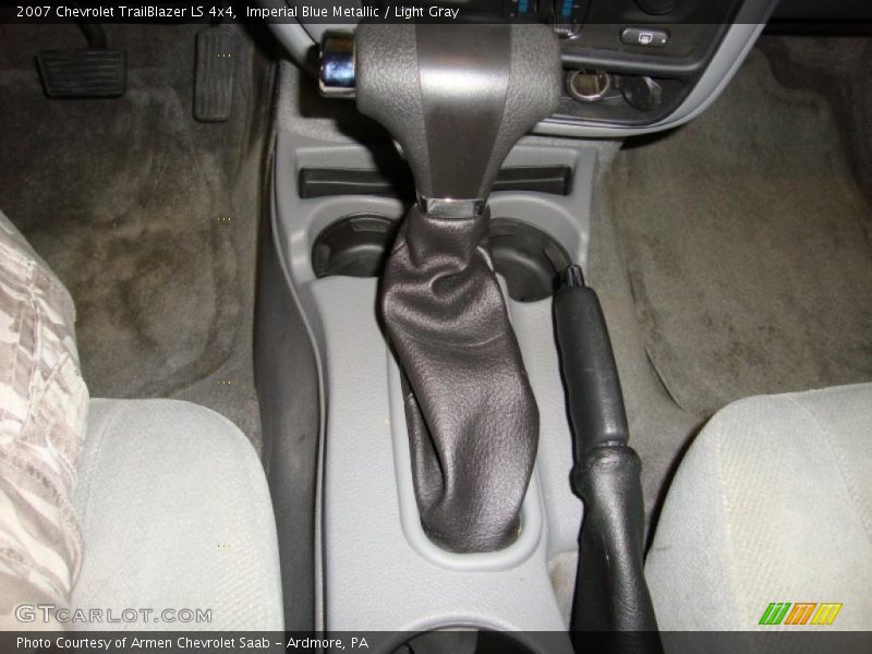 Imperial Blue Metallic / Light Gray 2007 Chevrolet TrailBlazer LS 4x4