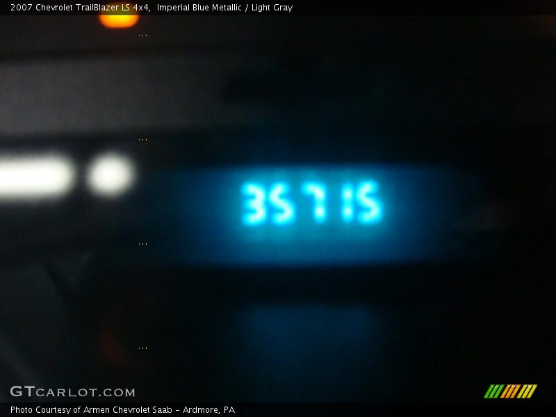 Imperial Blue Metallic / Light Gray 2007 Chevrolet TrailBlazer LS 4x4