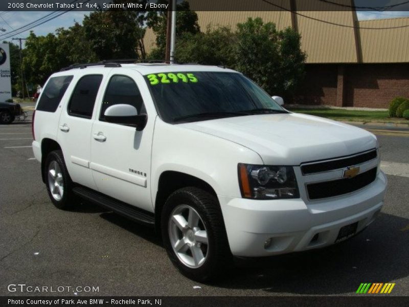 Summit White / Ebony 2008 Chevrolet Tahoe LT 4x4