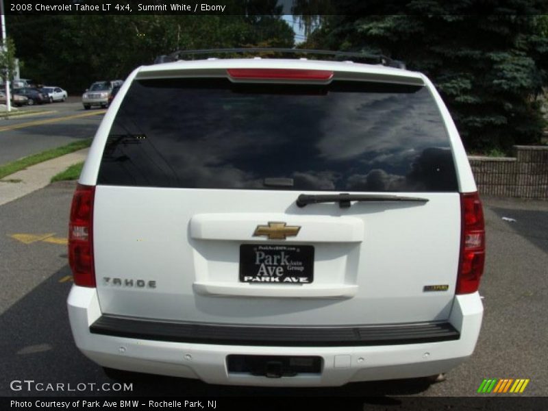 Summit White / Ebony 2008 Chevrolet Tahoe LT 4x4