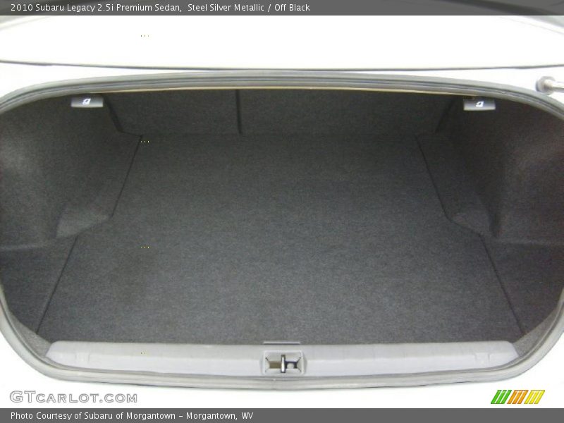 Steel Silver Metallic / Off Black 2010 Subaru Legacy 2.5i Premium Sedan