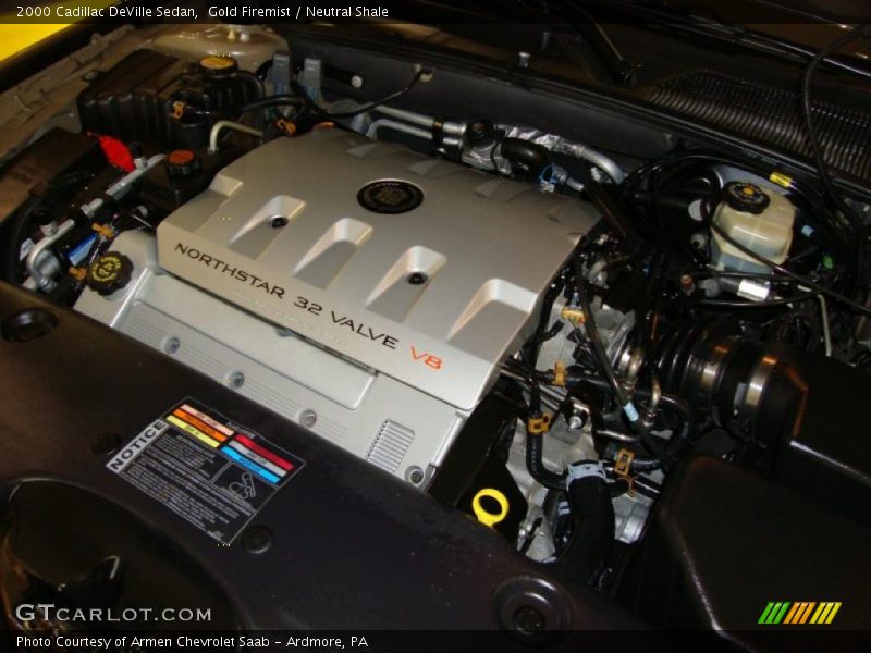 Gold Firemist / Neutral Shale 2000 Cadillac DeVille Sedan