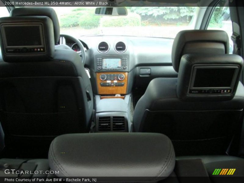 Arctic White / Black 2008 Mercedes-Benz ML 350 4Matic
