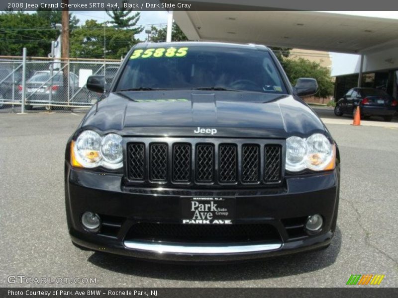 Black / Dark Slate Gray 2008 Jeep Grand Cherokee SRT8 4x4