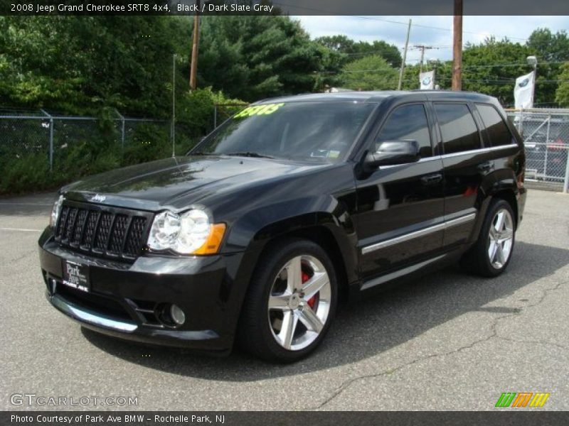 Black / Dark Slate Gray 2008 Jeep Grand Cherokee SRT8 4x4