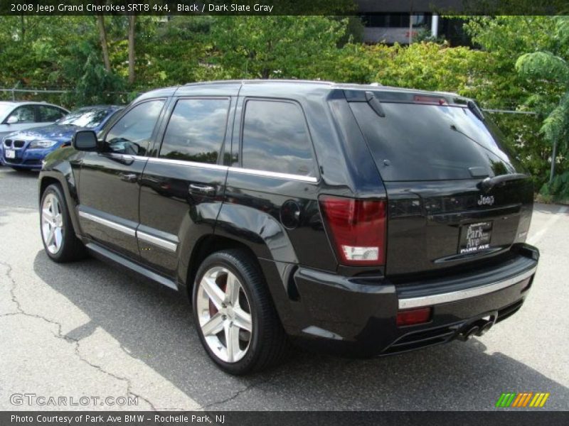 Black / Dark Slate Gray 2008 Jeep Grand Cherokee SRT8 4x4