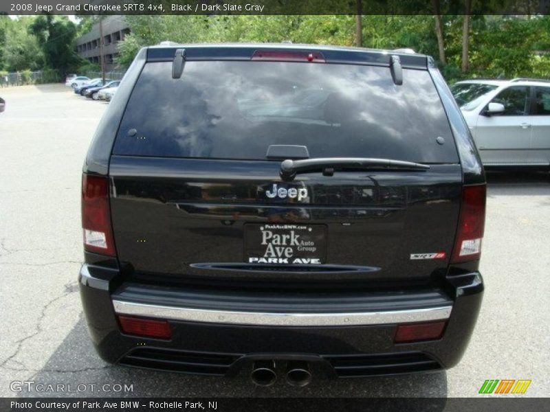 Black / Dark Slate Gray 2008 Jeep Grand Cherokee SRT8 4x4