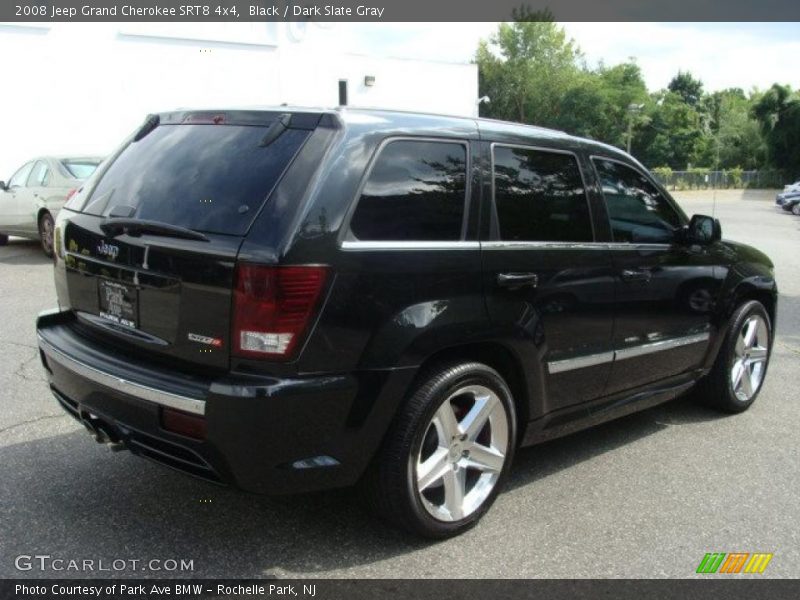 Black / Dark Slate Gray 2008 Jeep Grand Cherokee SRT8 4x4