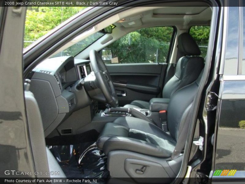Black / Dark Slate Gray 2008 Jeep Grand Cherokee SRT8 4x4